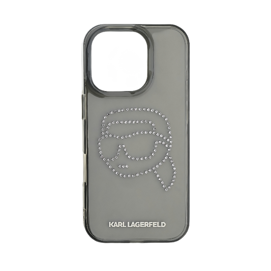 karl transparent case for iphone 16 pro max