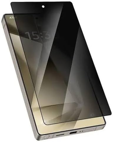 Lito Full Screen Privacy tempered Glass Screen Protector for Samsung S24 Ultra and S25 Ultra, Black