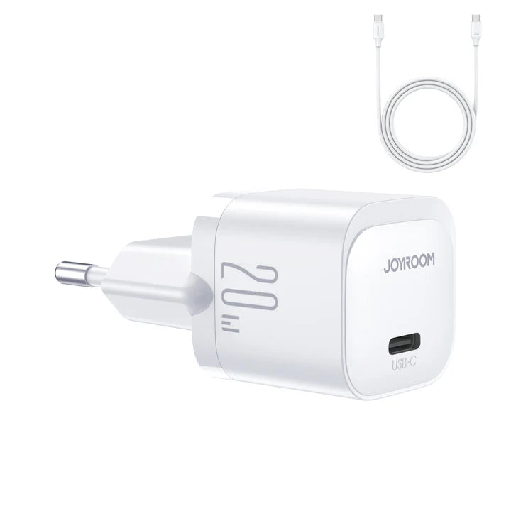 Joyroom Charger 20W with Cable type C to type C JR-TCF20EU