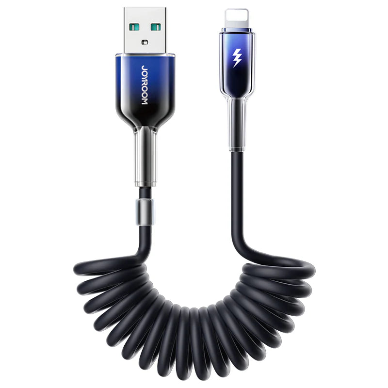JOYROOM S-A43 Coiled Fast Charging Cable USB A -Lightning