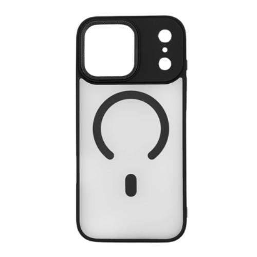 Magic Mask Back Cover For iPhone 17 - Black Edge