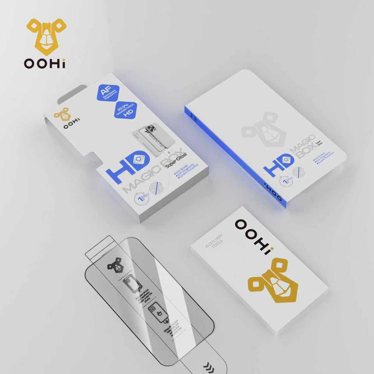 OOHi Screen Protector Privacy Touch Box