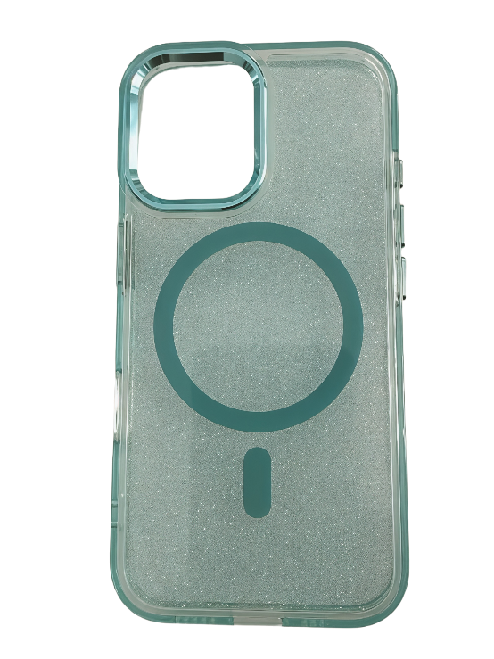 blu wolf glitter case for iphone 16