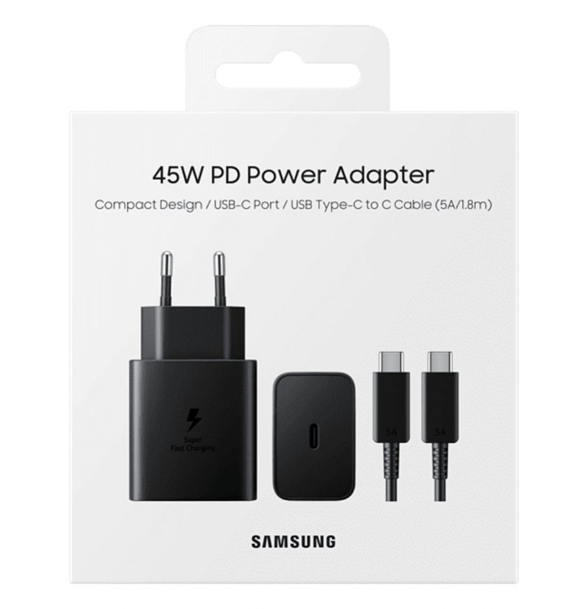 Samsung original 45W Super-Fast Charger with Cable