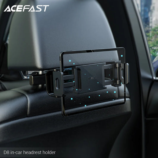 AceFast D8 in car headrest holder for ipad or Mobile