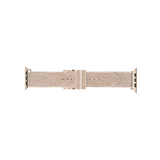 Luxury Gold Glitter Strap for Apple watch band 42mm 44mm 45mm 46mm