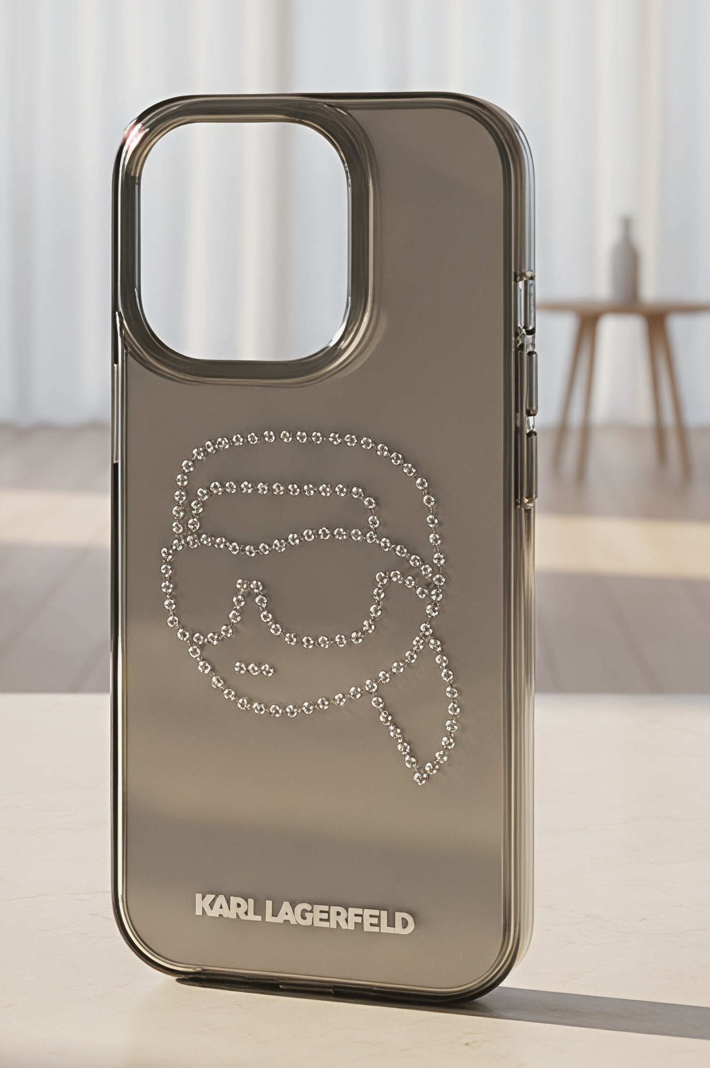 karl transparent case for iphone 16 pro max