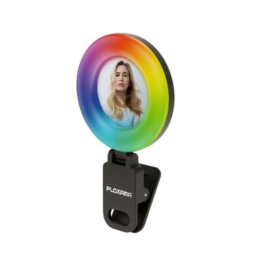 PLOKAMA U20 PRO Selfie Mirror with RGB LED Ring