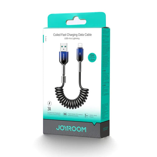 JOYROOM S-A43 Coiled Fast Charging Cable USB A -Lightning