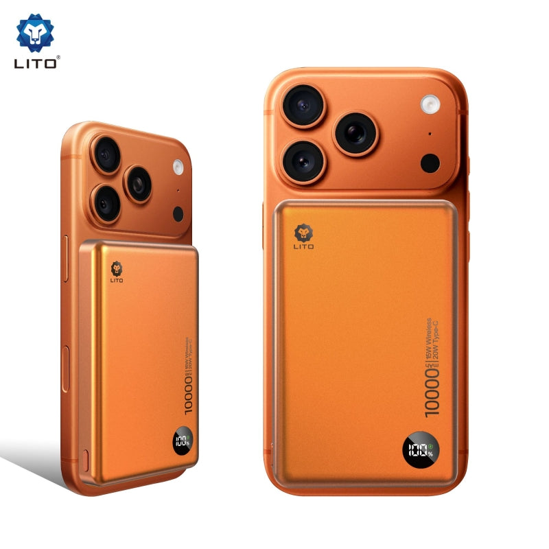 Powerbank LITO "LP08 Magsafe" Wireless Charging 5000mAh,orange