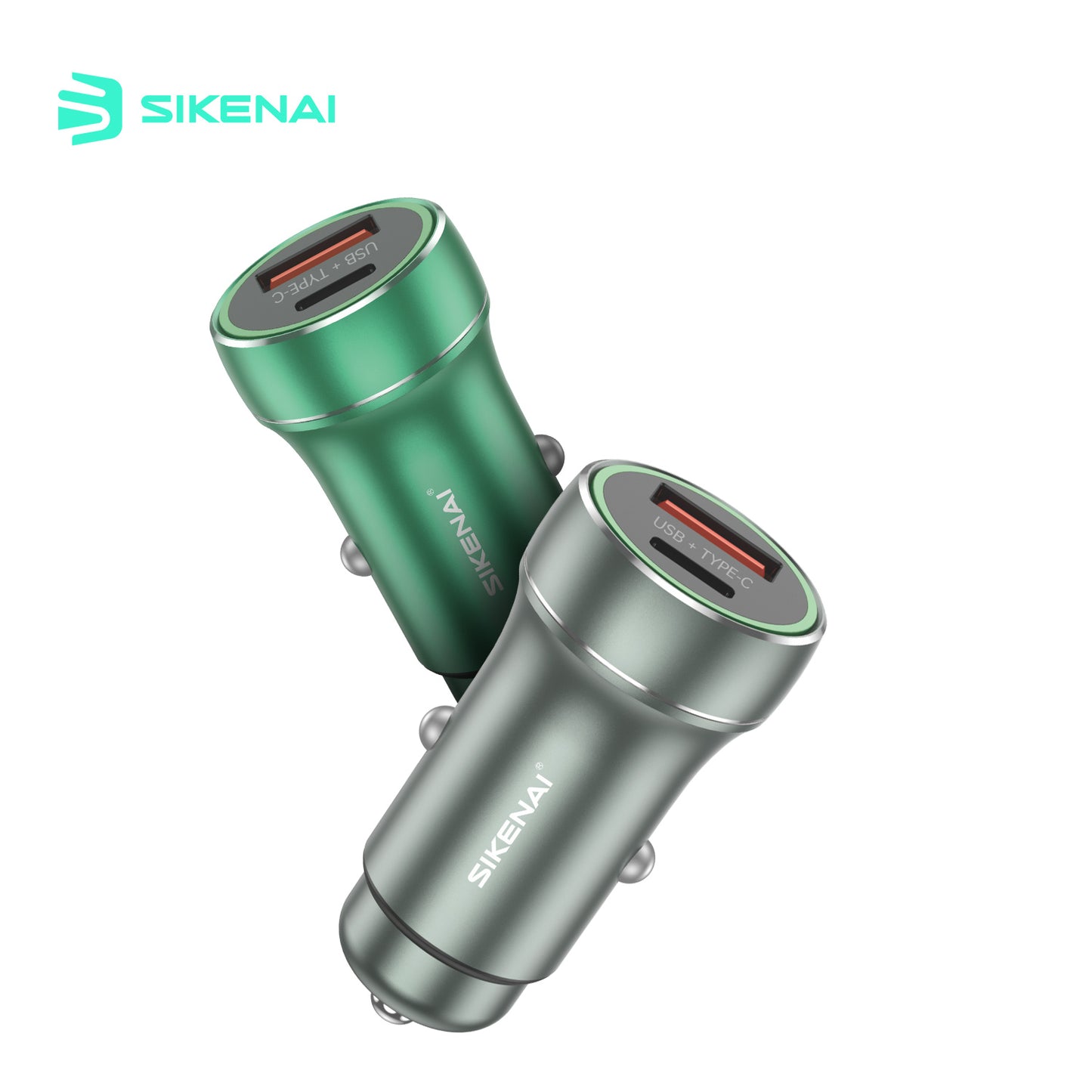 SIKENAI Car Charger C32 USB+PD20W