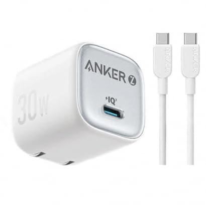 Anker 30W Plug With Cable USB C To USB C