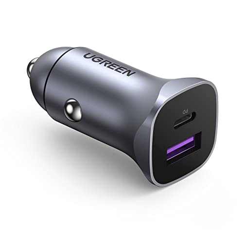 UGreen 2 Port Fast Car Charger 30w