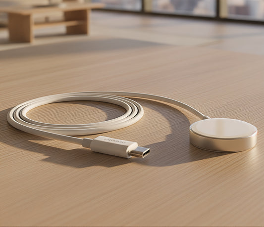 JOYROOM S-IW004 Type-C Magnetic Charging Cable 120cm White Apple Watch