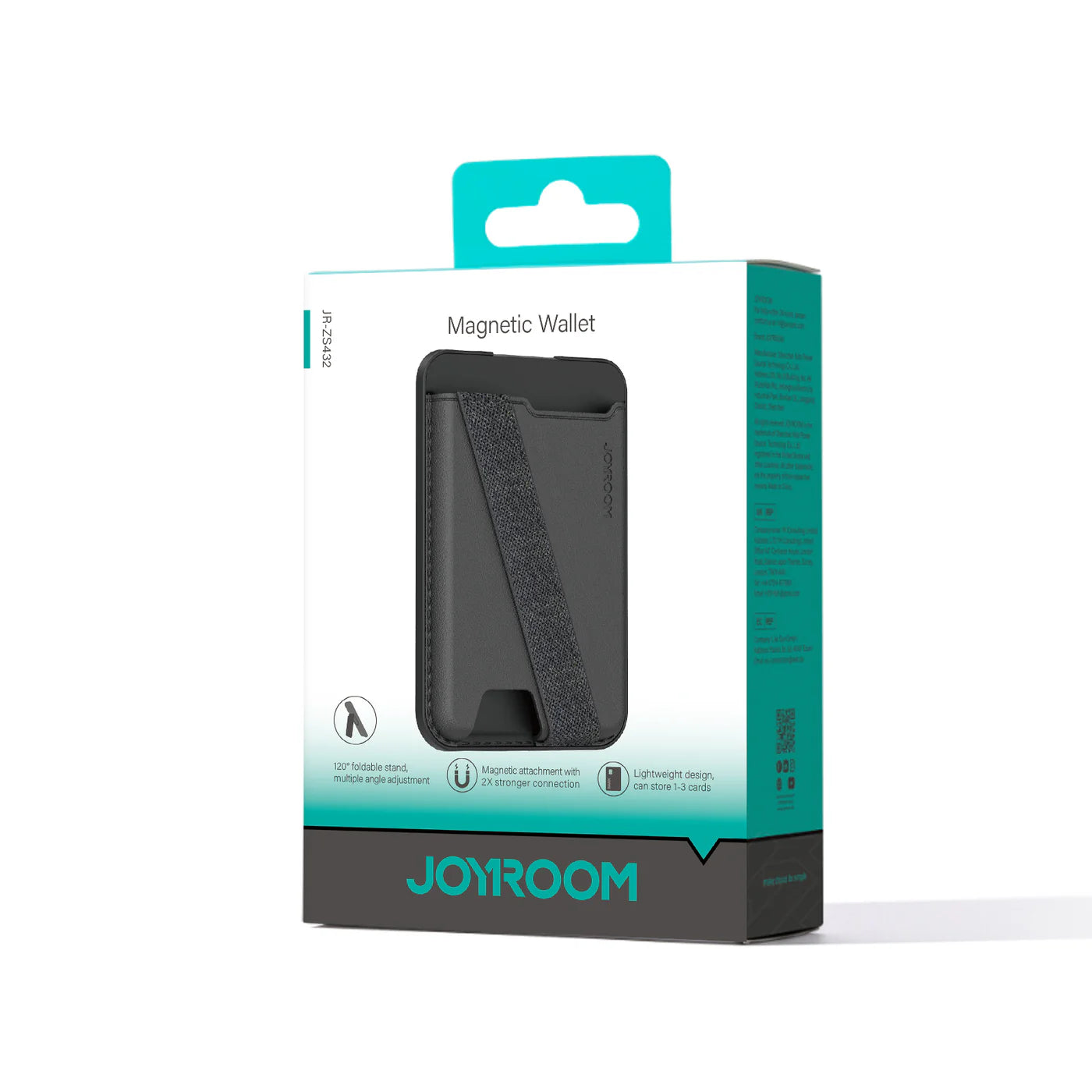JOYROOM MagSafe Card Case, Smartphone Stand, Holder, Hand Strap