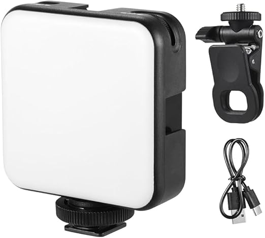 PLOKAMA U80 LED RGB Mobile Phone Light - Video Photography - Mini for Mobile Phones for Professional Photography