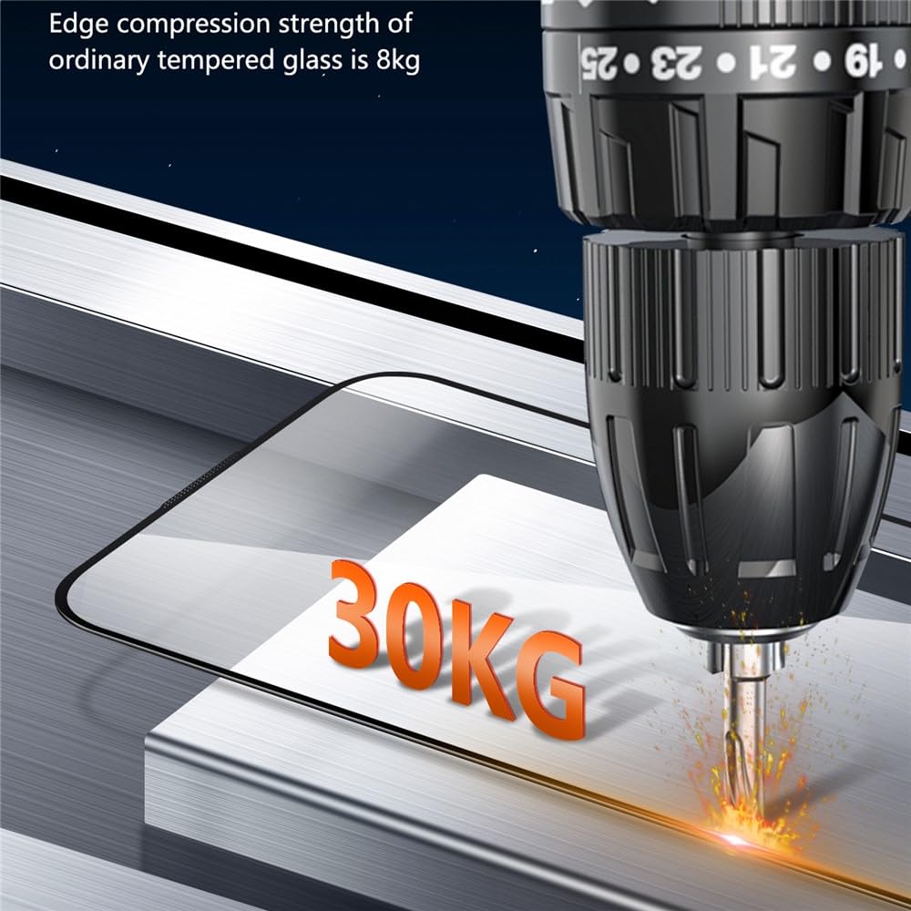 JOYROOM Clear Tempered Glass Screen Protector for iPhone 17 Series, 2.5D Full Screen Coverage