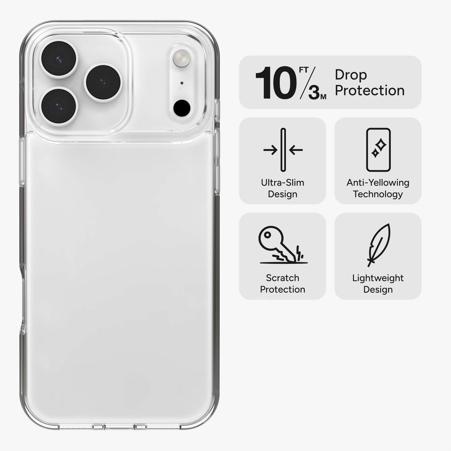 Gear4 Crystal Palace Magsafe Case For iPhone 17 - Clear