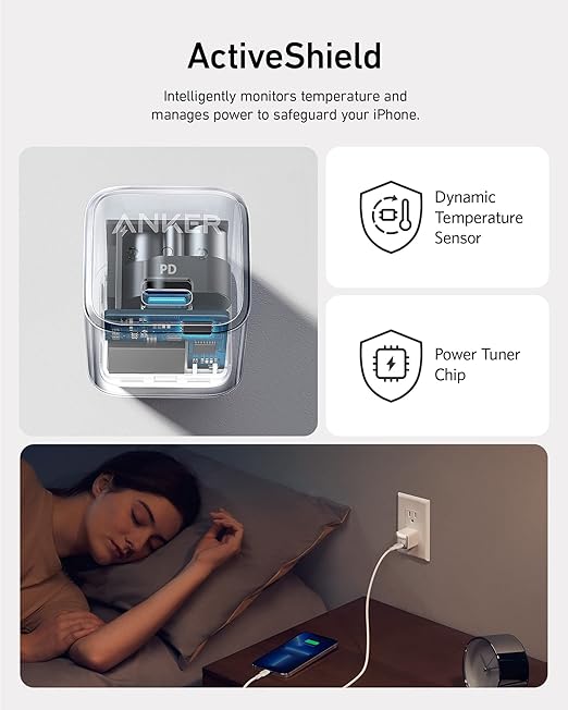 Anker 20W Plud With Cable USB C To USB Lightning