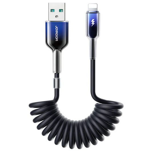 JOYROOM S-A43 Coiled Fast Charging Cable USB A -Lightning