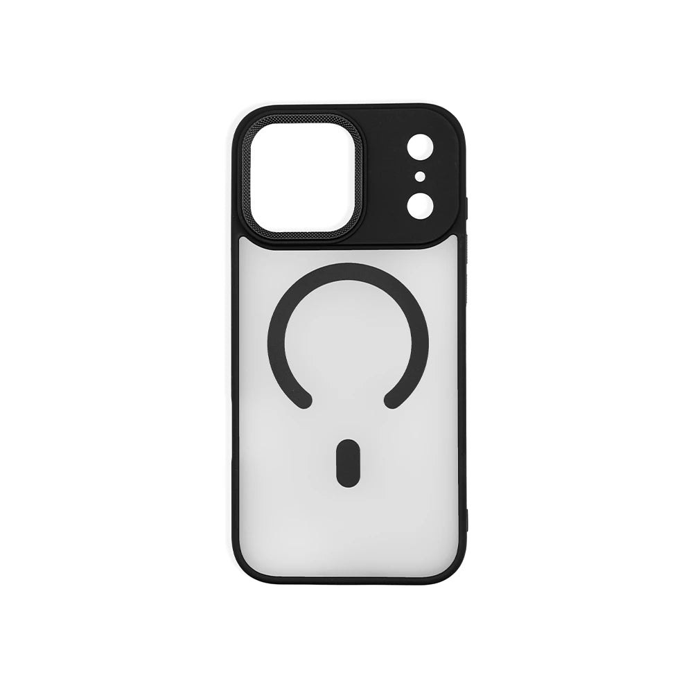 Magic Mask Back Cover For iPhone 17 - Black Edge