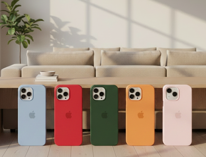 Apple Silicone Case For iPhone
