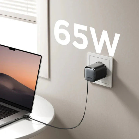 Joyroom Gan 65W Charger with Retractable Cable