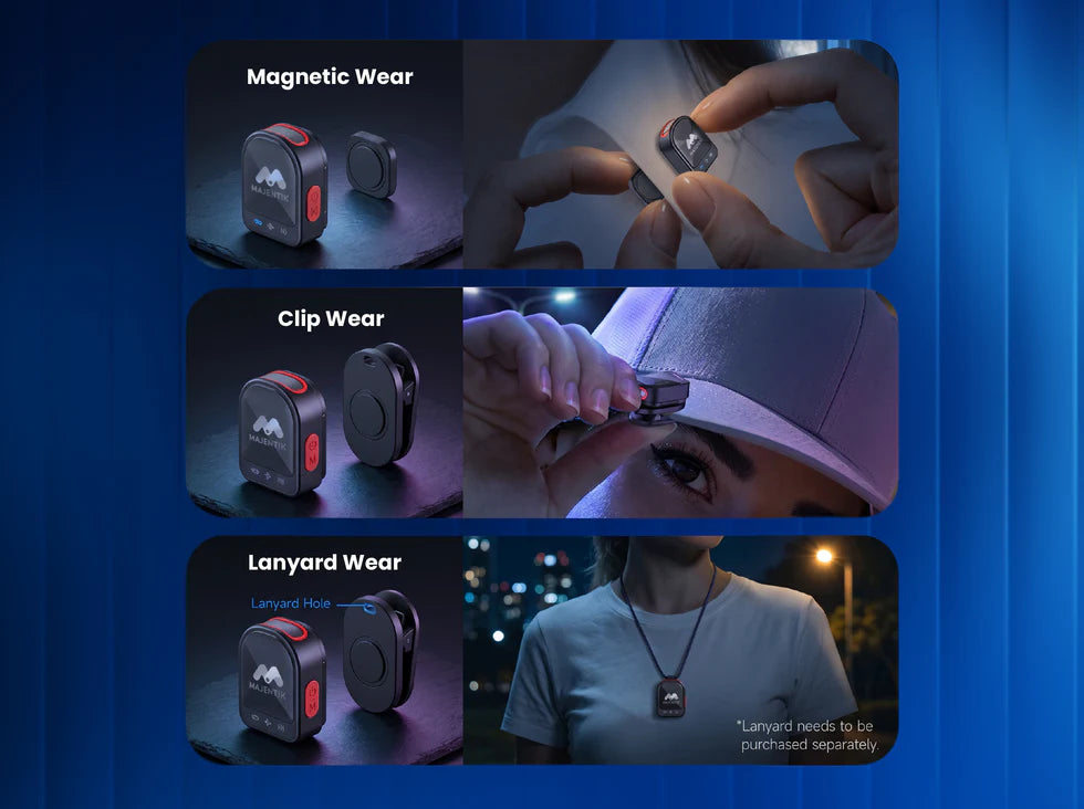 MAJENTIK MM-001 2-in-1 Magnetic Microphone with mini design