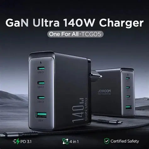 JOYROOM GaN Ultra JR-TCG05 140W 3C1A Fast Charger