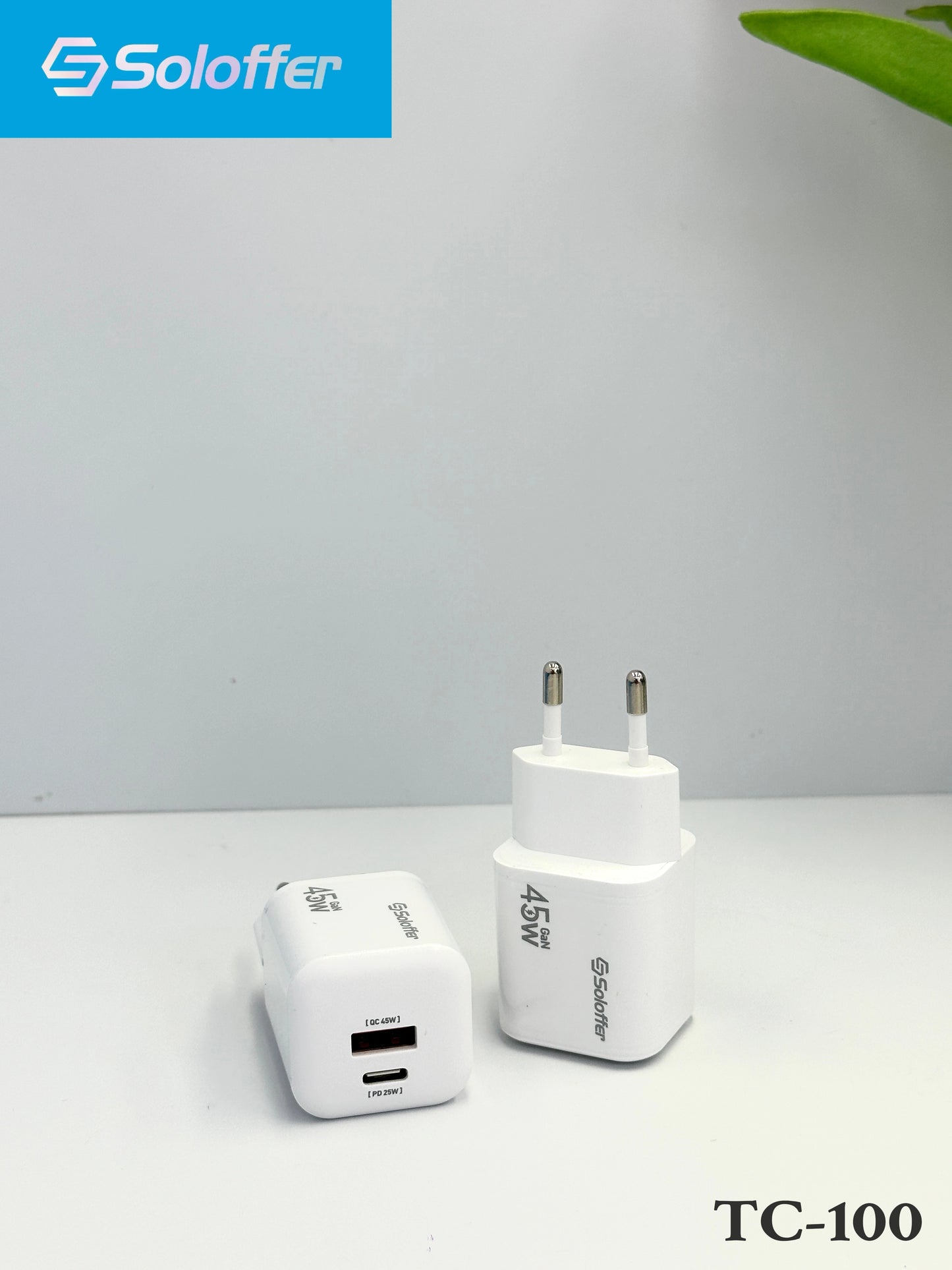 SOLOFFER TC-100 HOME CHARGER 45w