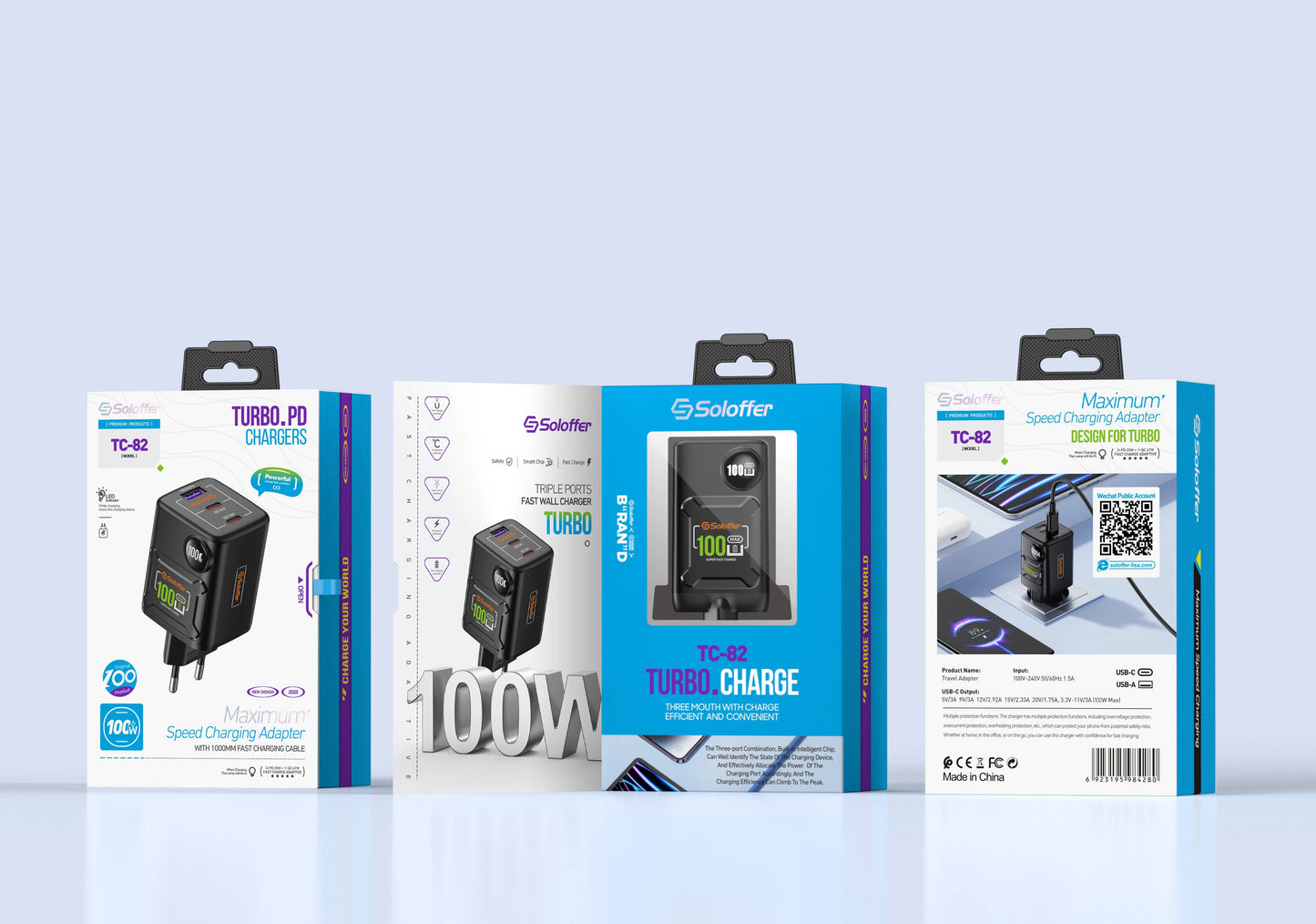 SOLOFFER TC-82 HOME CHARGER 100W