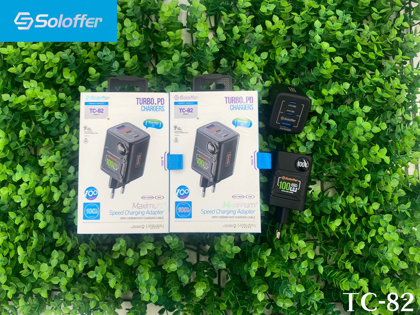 SOLOFFER TC-82 HOME CHARGER 100W
