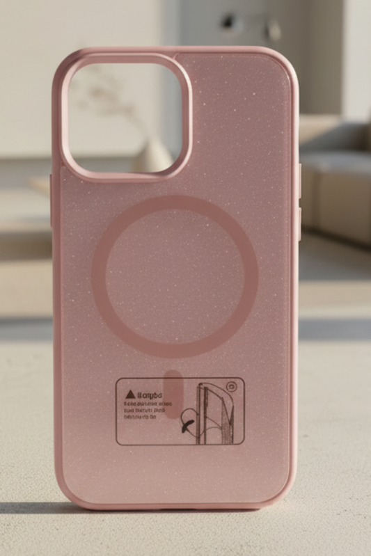 BLU WOLF GLITTER CASE FOR IPHONE 15 PRO MAX