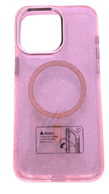 BLU WOLF GLITTER CASE FOR IPHONE 15 PRO MAX