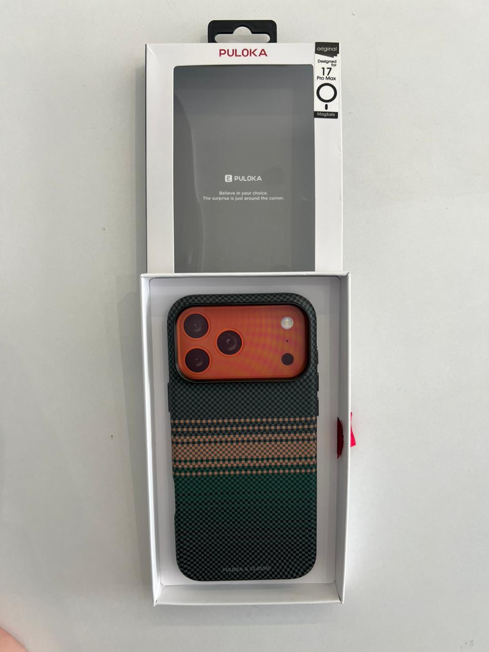 Puloka Extreme Carbon Fiber Magsafe Case iPhone 17 Pro Max