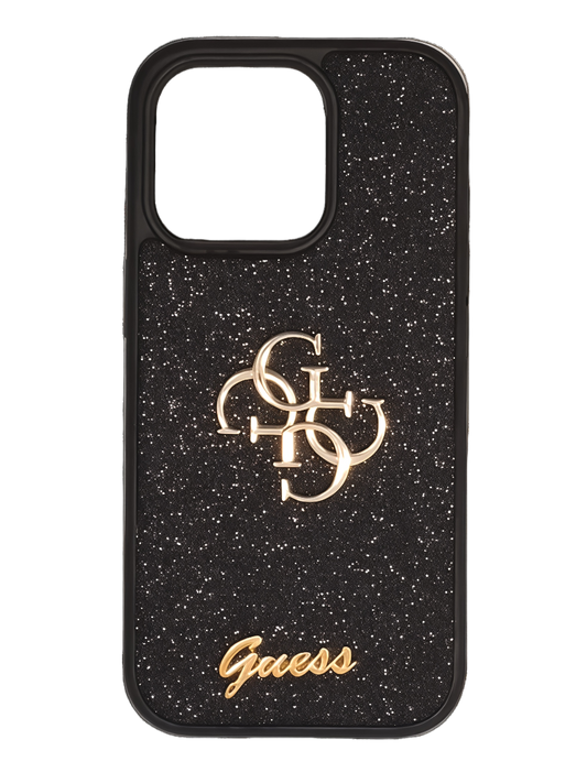GUESS GLITTER CASE FOR IPHONE 16 PRO