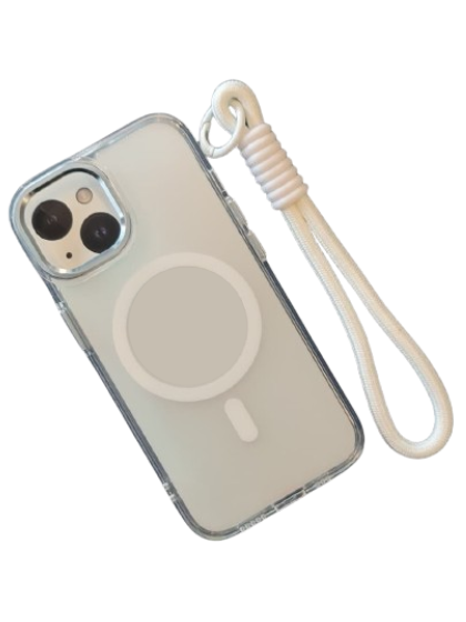 Reflective Case With Laynyard For Iphone 15