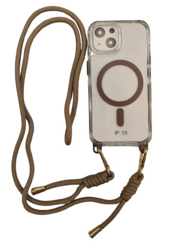 CASE WITH STRAP FOR IPHONE 15