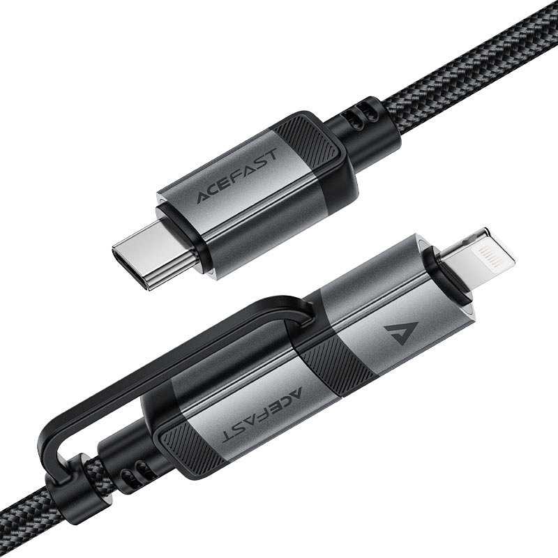 ACEFAST Charging Data Cable C20-01 USB-C to Lightning / USB-C Certified MFI