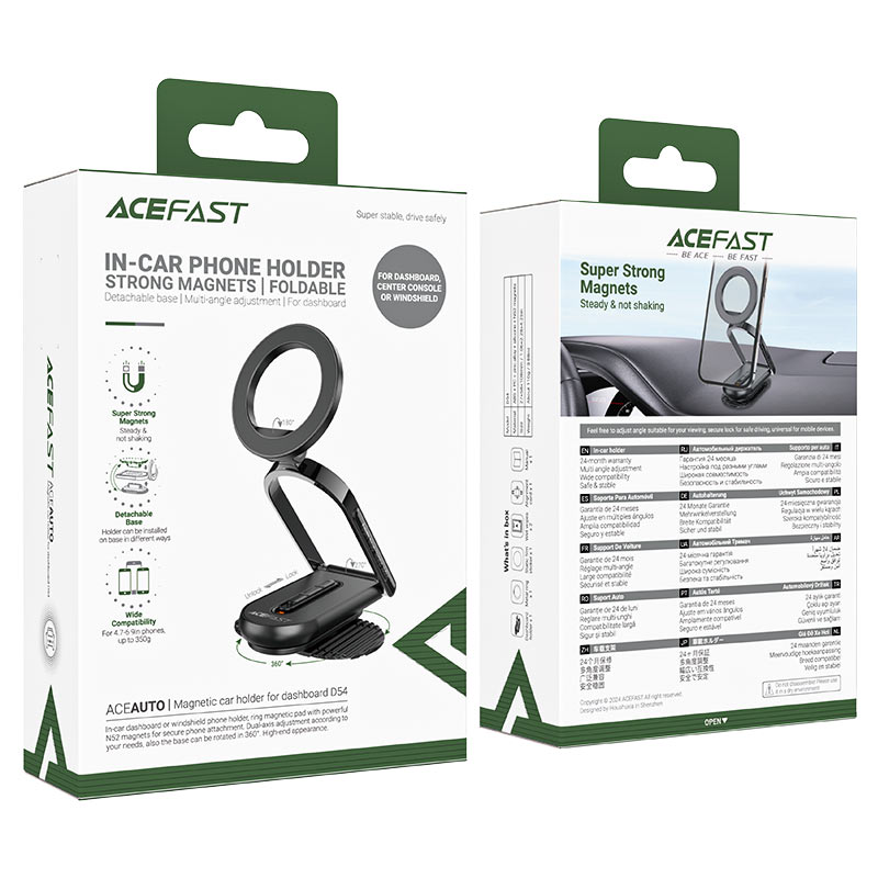 ACEFAST Car Mount Magnetic Holder D54