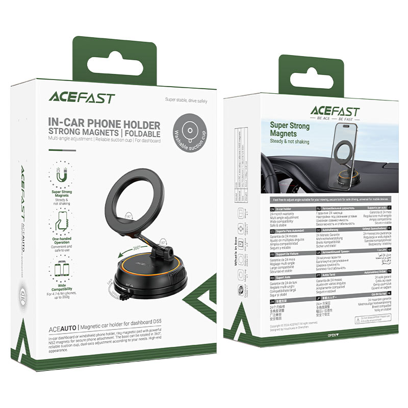ACEFAST Car Mount Magnetic Holder D55