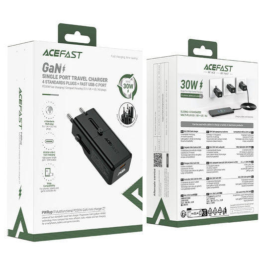 AceFast Fast Charge Wall Charger Z7 PD30W GaN