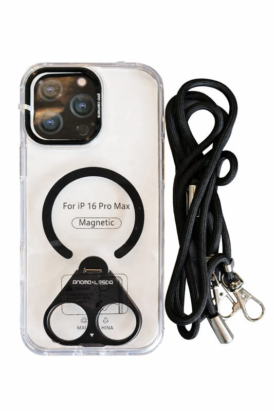 Case Iphone 16 Pro Max & Stand With Laynyard