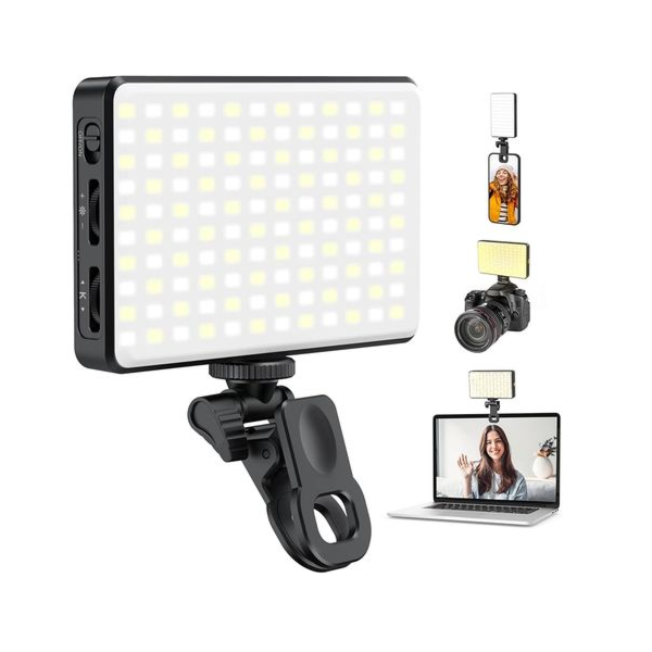 PLOKAMA Led Lighting - 360 Degree Rotating - Strong 3 Colors - 2700K TO 6500K - Black