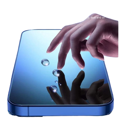 Iphone Screen lito Dustproof Full Coverage Full Glue Premium Strongest Edges Tempered Glass Screen Protector 9H Hardness