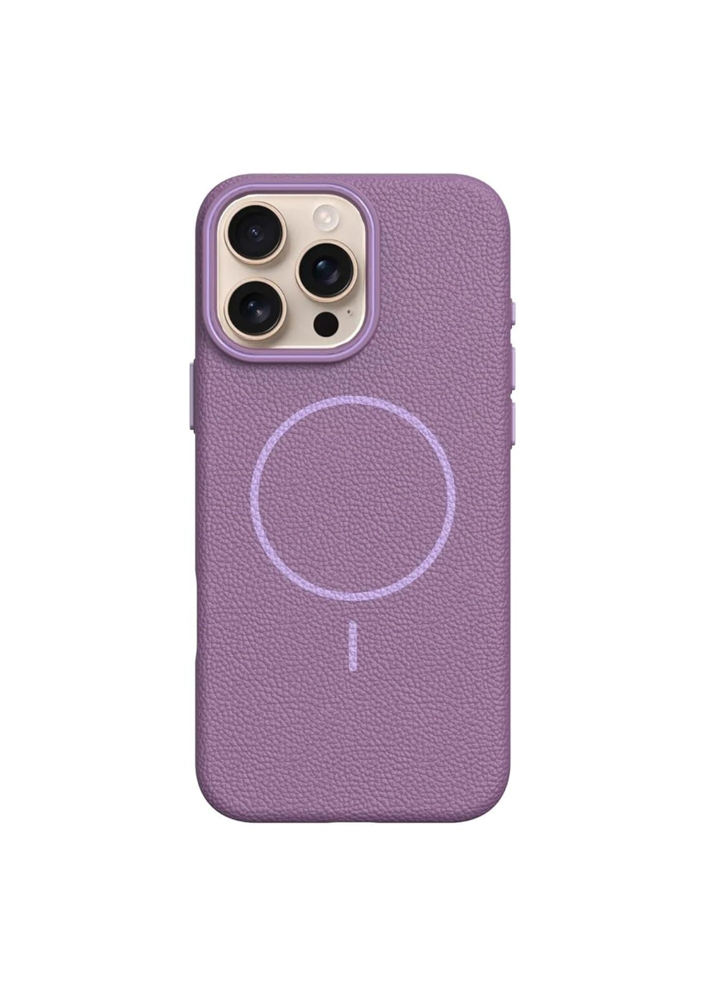 Case Soft Lichee Pattern Leather Silicone