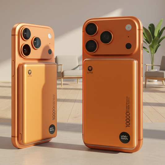 Powerbank LITO "LP08 Magsafe" Wireless Charging 10000mAh,orange